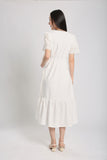 Alai Midaxi Dress in White