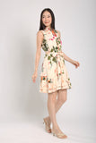 Danara Midi Dress in Floral Prints