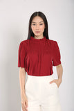 Fleur Blouse in Red