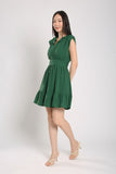 Alicia Dress in Forest Green