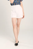 Macey Tailored Shorts in White