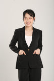 Lorette Tailored Blazer in Black